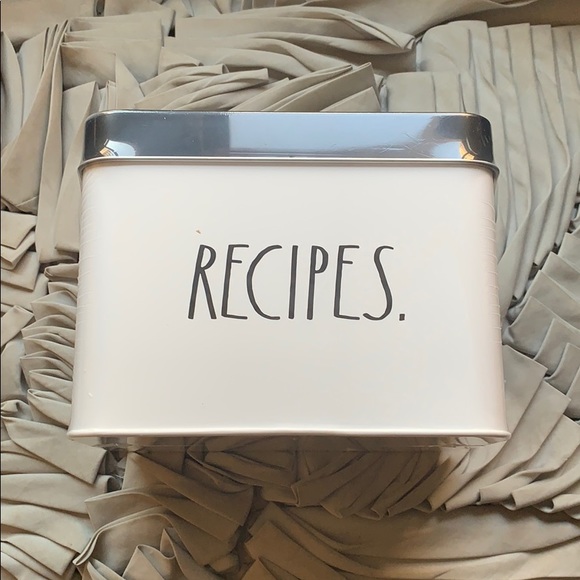 Rae Dunn Other - Rae Dunn Recipe Box